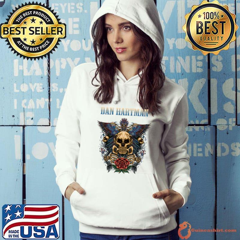 Daniel Earl Hartman American pop rock musician skull roses T-Shirt Hoodie