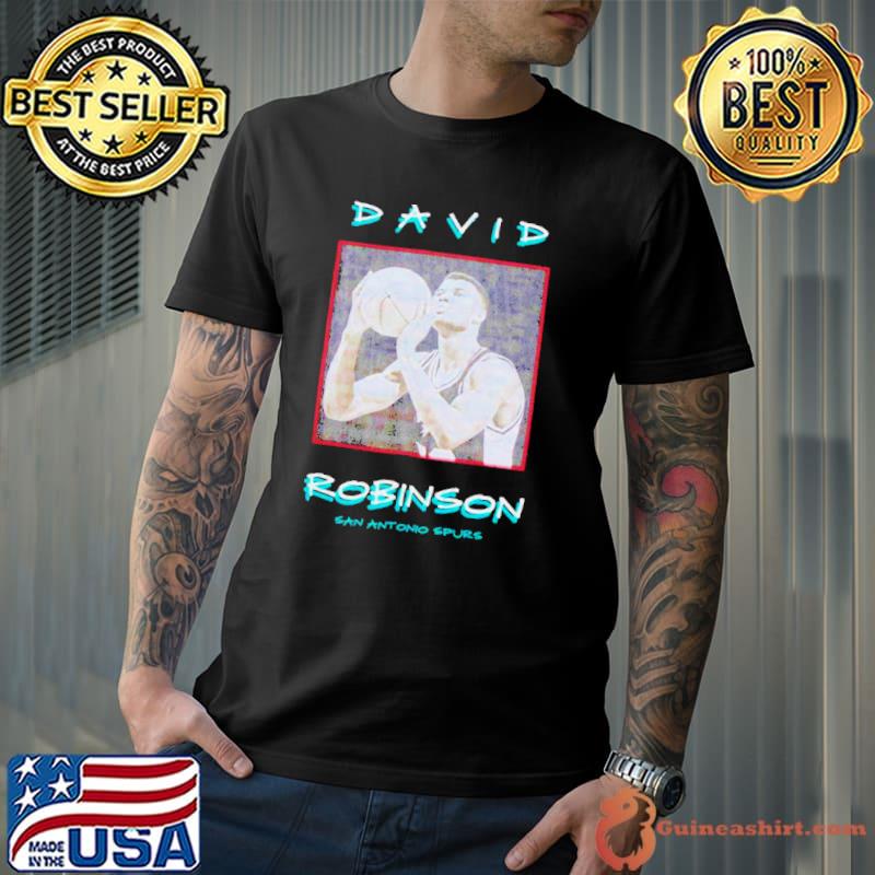 David Robinson San Antonio Spurs vintage logo s Unisex