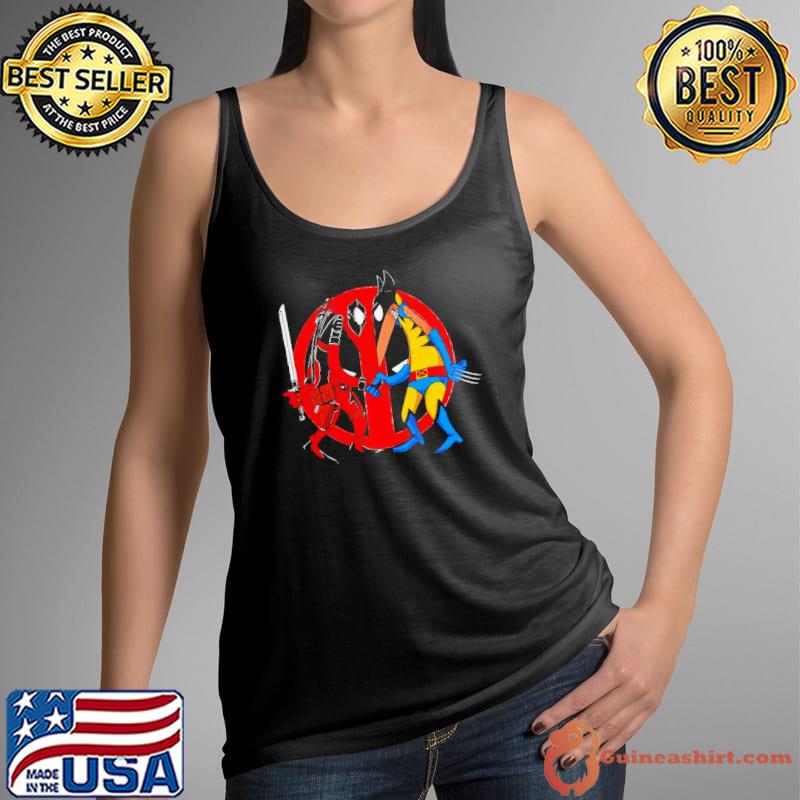 Deadpool and Wolverine deadverine shirt