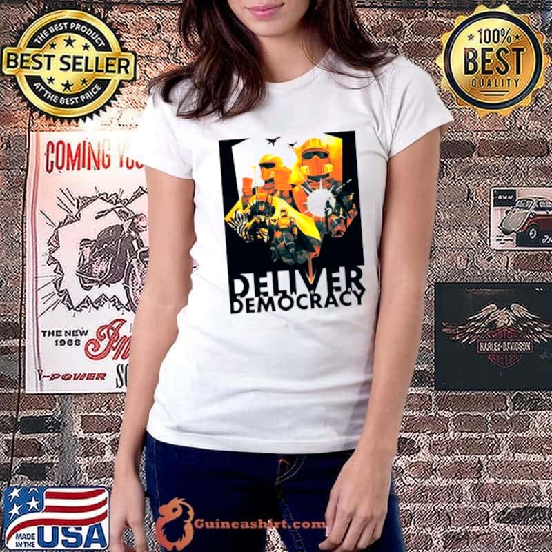 Deliver managed democracy shirt