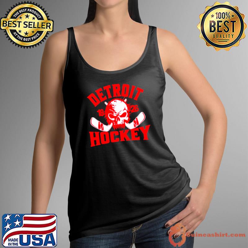 Detroit Hockey Skull NHL Team classic shirt