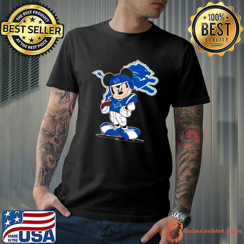 Detroit Lions NFL Mickey Mouse Fan shirt