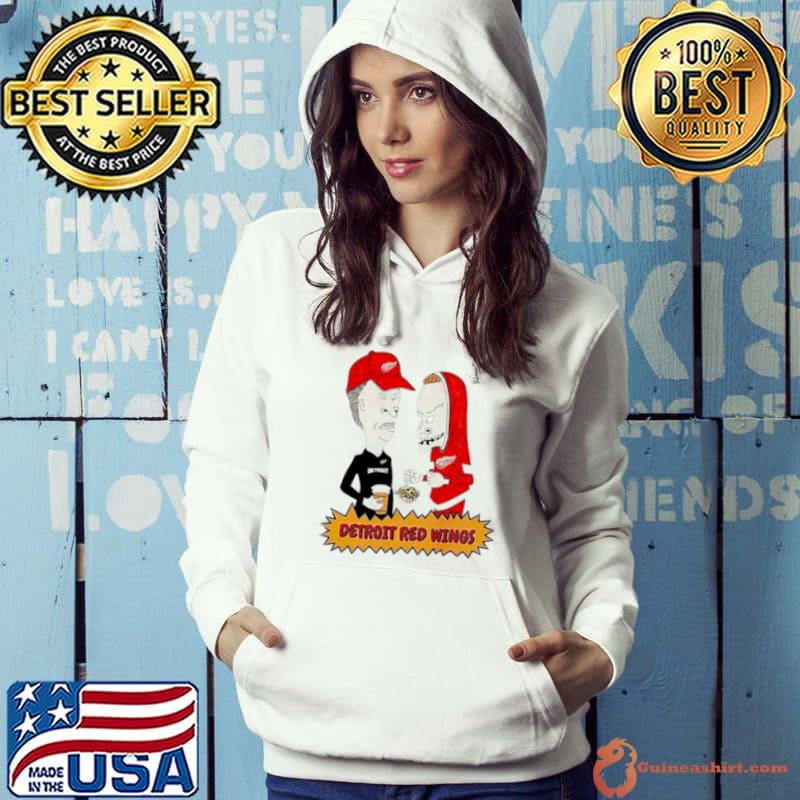 Detroit Red Wings Beavis And Butt Head s Hoodie