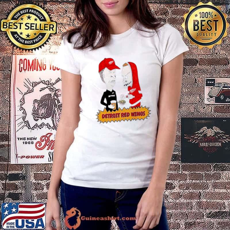 Detroit Red Wings Beavis And Butt Head shirt