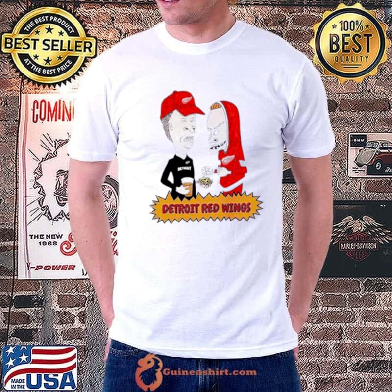 Detroit Red Wings Beavis And Butt Head s Unisex