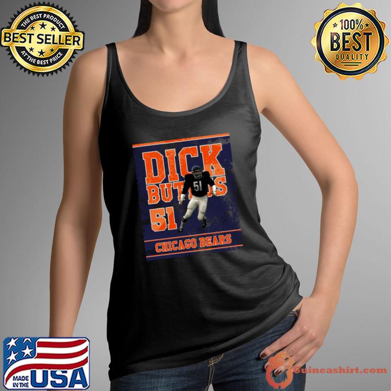 Dick Butkus Chicago Bears American football linebacker sports commentator and actor T-Shirt