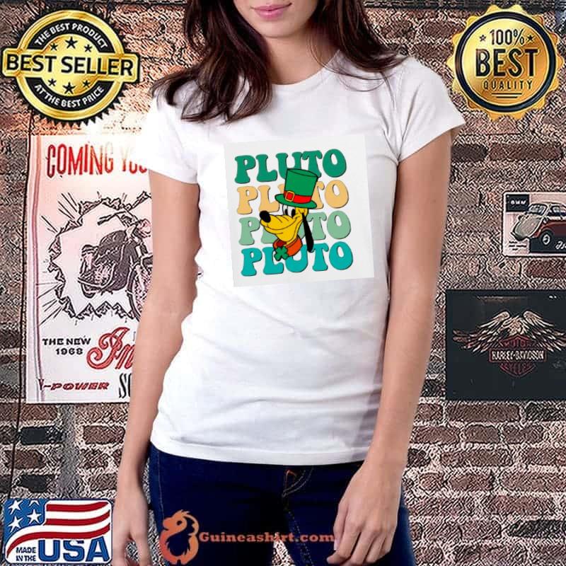 Disney Pluto st Patrick’s day vintage shirt
