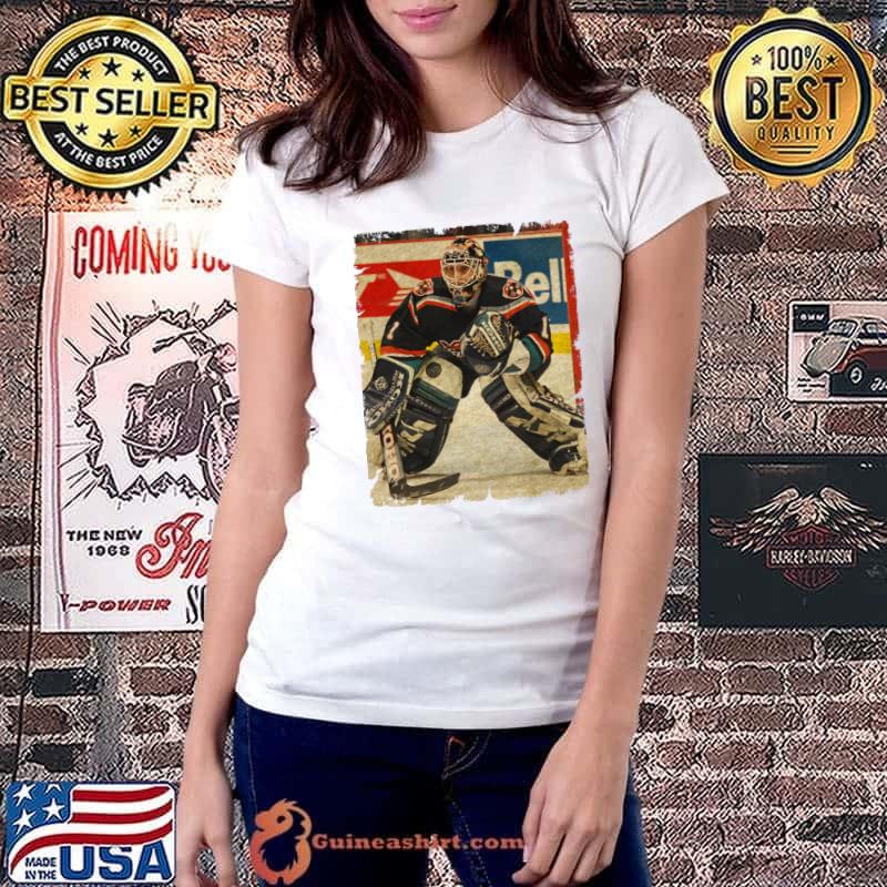 Eric Fichaud Canadian former professional ice hockey goaltender T-Shirt