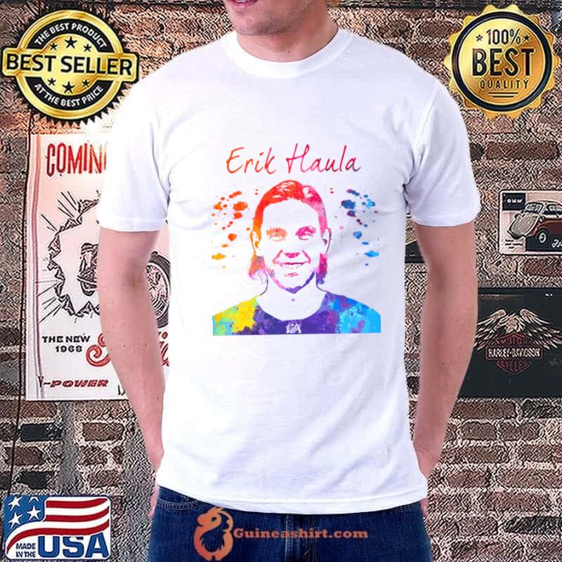 Erik Haula Finnish professional ice hockey forward for the New Jersey Devils T-Shirt