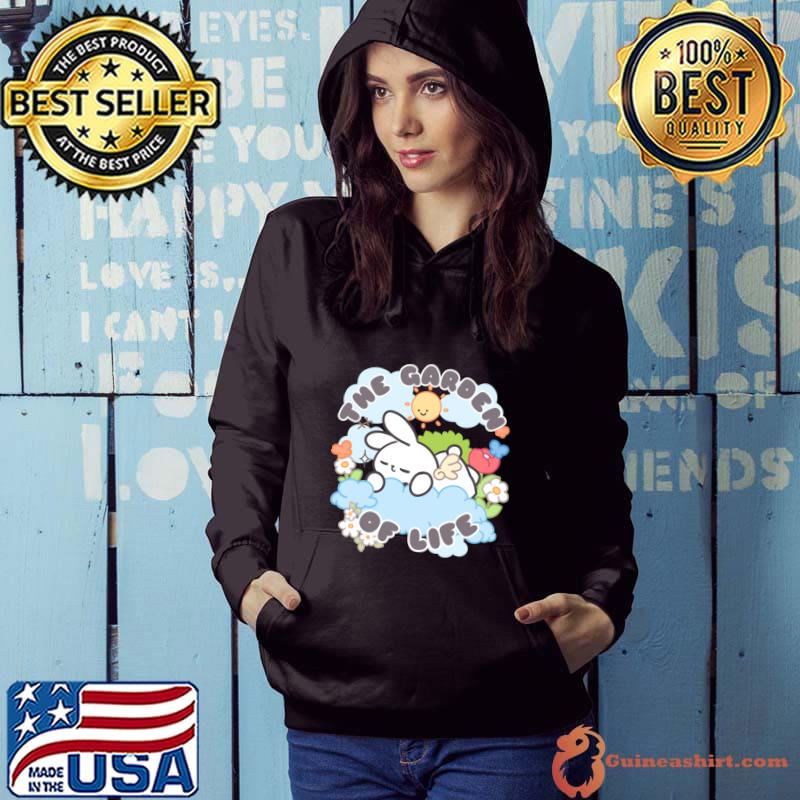 Escape toThe Garden of Life with Cute Rabbit Loppi Tokki T-Shirt Hoodie