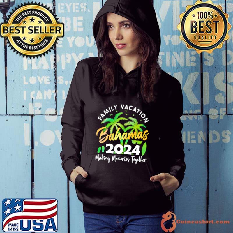 Family Vacation Bahamas 2024 Making Memories Together Palm Tree Summer xT-Shirt