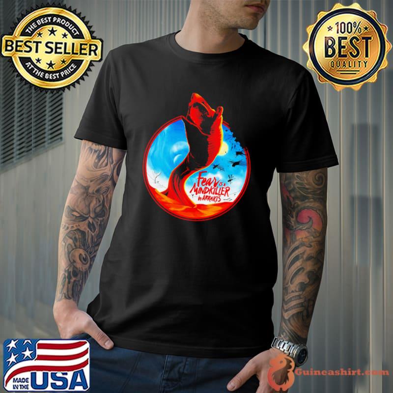 Fear is a mindkiller in Arrakis shirt