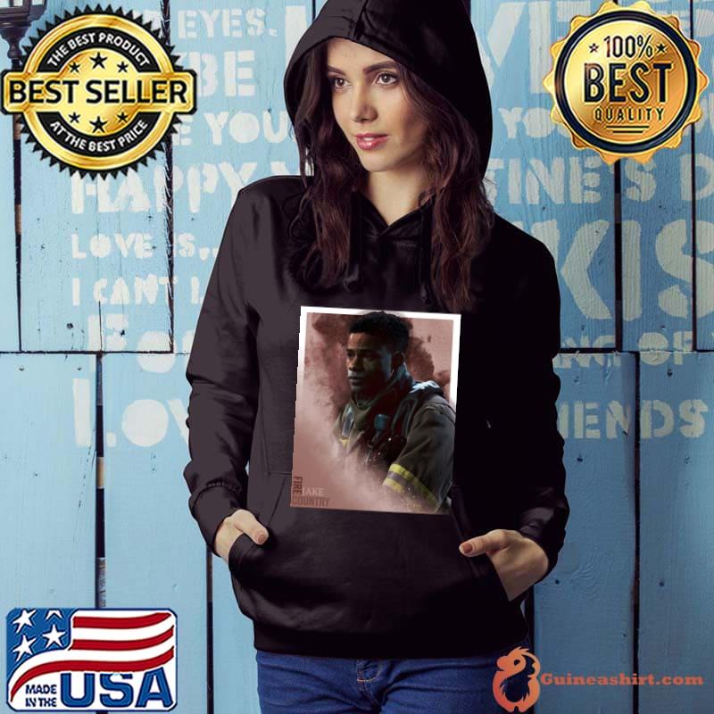 Fire Country Jake Crawford affable firefighter whose charm masksT-Shirt Hoodie