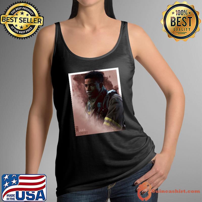 Fire Country Jake Crawford affable firefighter whose charm masksT-Shirt