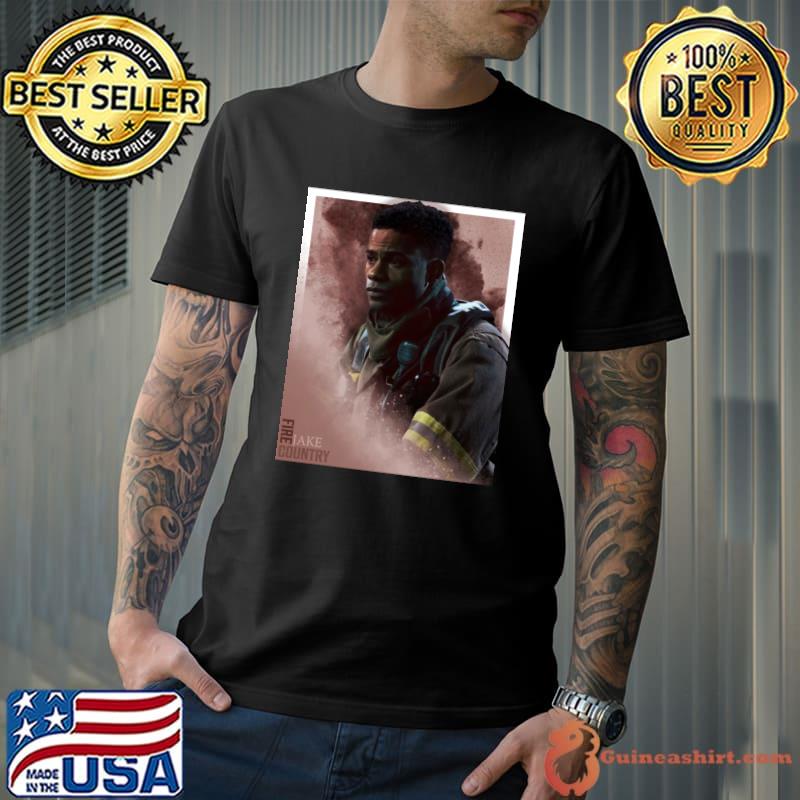 Fire Country Jake Crawford affable firefighter whose charm masksT-Shirt Unisex