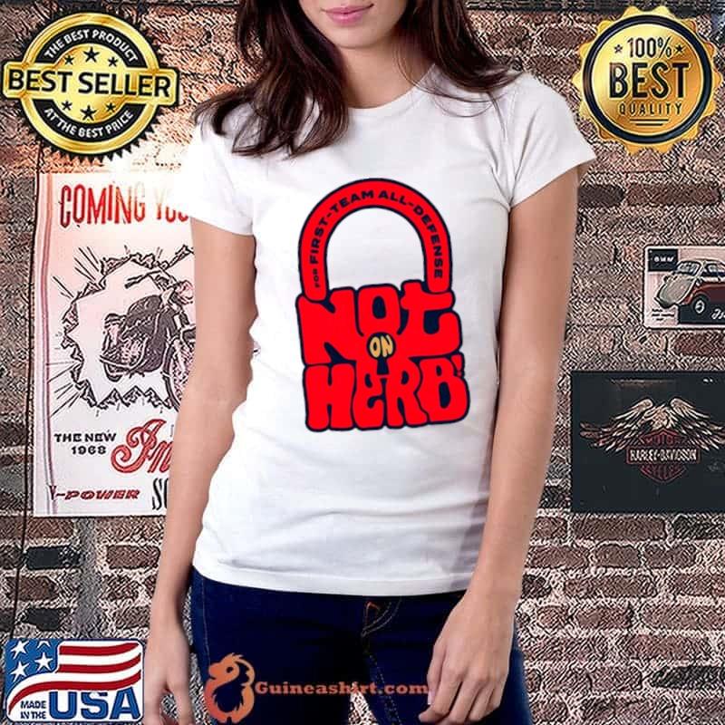 For first team all defense not on herb shirt