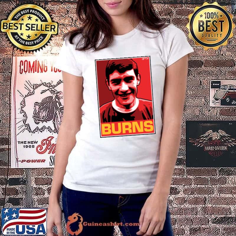 Francis Burns Scottish former footballer Manchester United T-Shirt