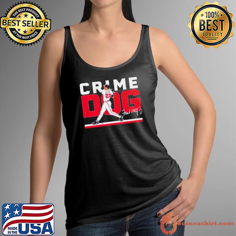Fred Mcgriff Crime Dog Atlanta Signature shirt