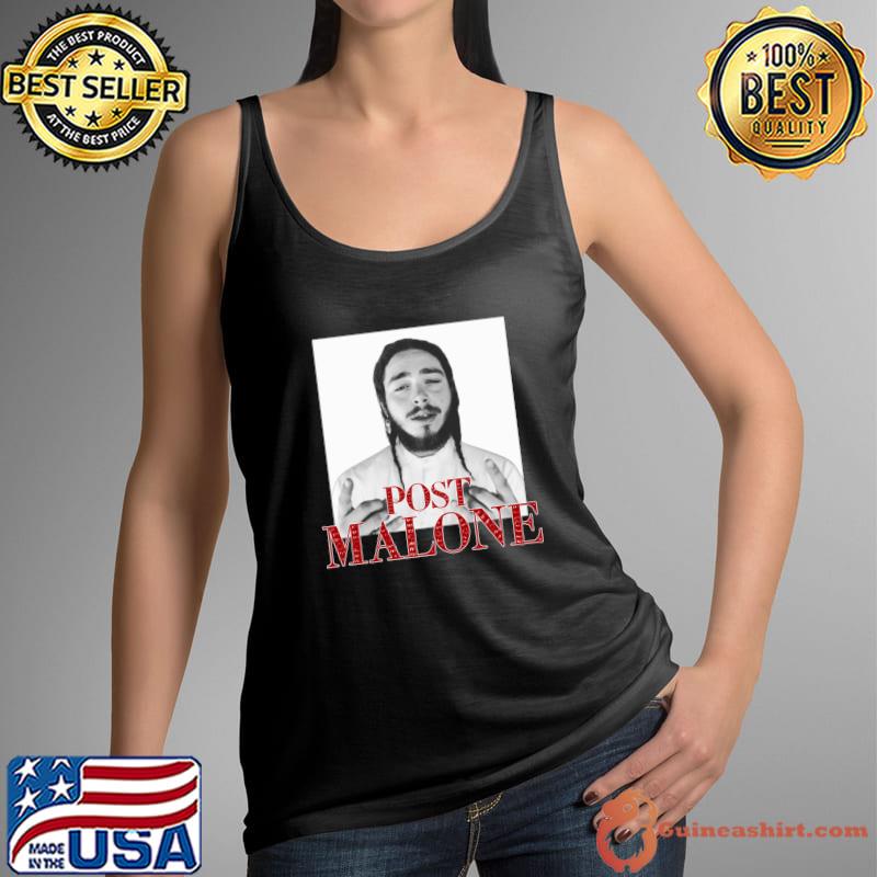 Funny american rapper singer songwriter post malone T-Shirt Tank Top