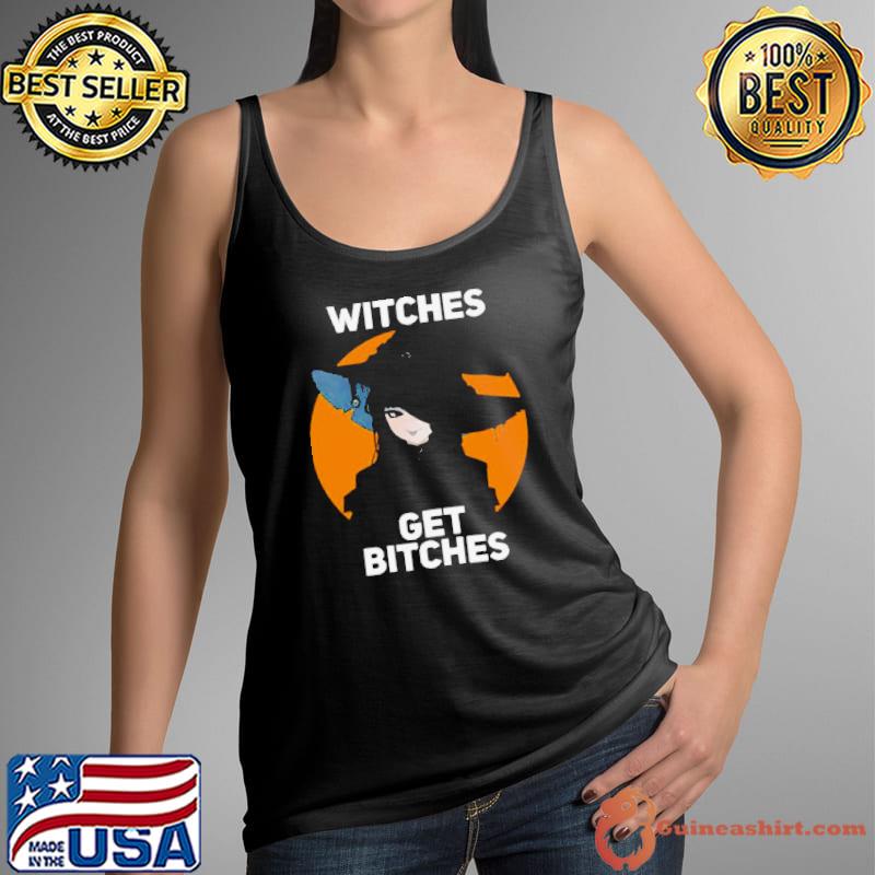 Funny artemis Of The Blue Witches Get Bitches Orange No Glasses shirt