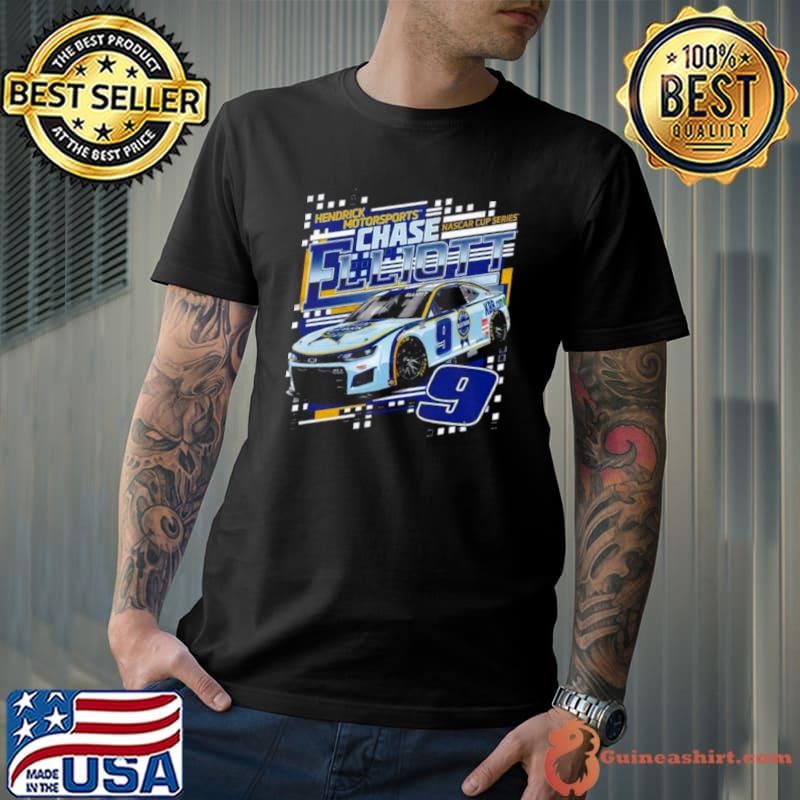Funny chase Elliott Hendrick Motorsports Team Collection Navy Kelly Blue Book Draft 2024 shirt