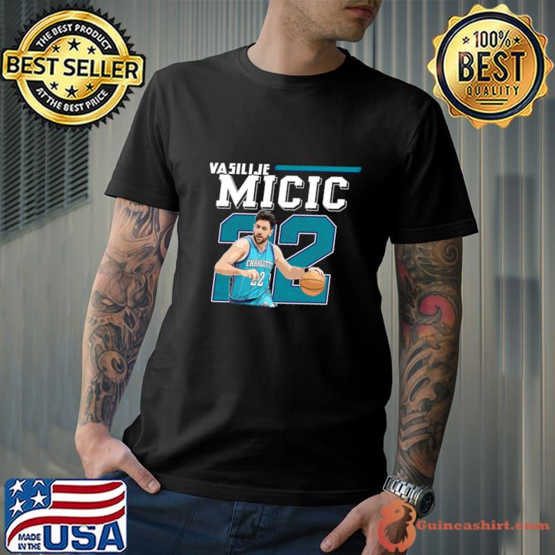 Funny vasilije Micic Serbian professional basketball player for the Charlotte Hornets T-Shirt