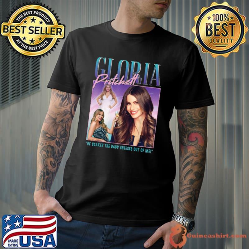 Gloria Pritehett He Scared The Baby Cheeses Out Me Me Homage Girls Beautiful T-Shirt