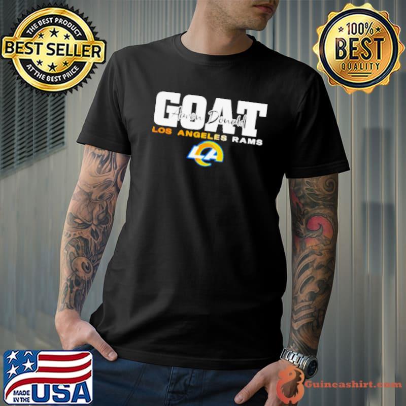 Goat Aaron Donald Los Angeles Rams shirt