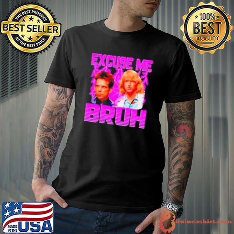Hansel McDonald and Derek Zoolander Excuse me bruh shirt