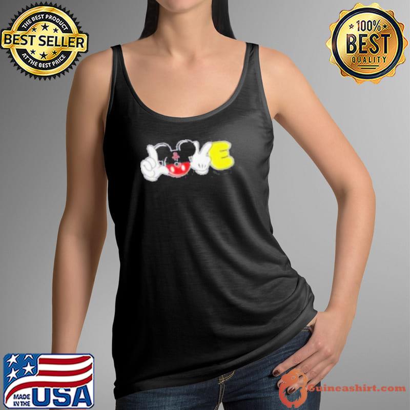 Houston Rockets Basketball Love Mickey Disney Shirt Tank Top