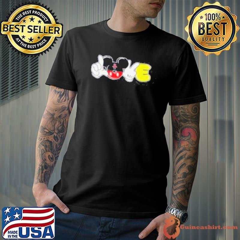 Houston Rockets Basketball Love Mickey Disney Shirt