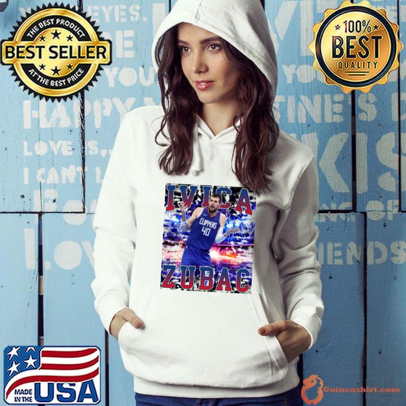 Ivica Zubac Croatian professional basketball player for the Los Angeles Clippers T-Shirt Hoodie