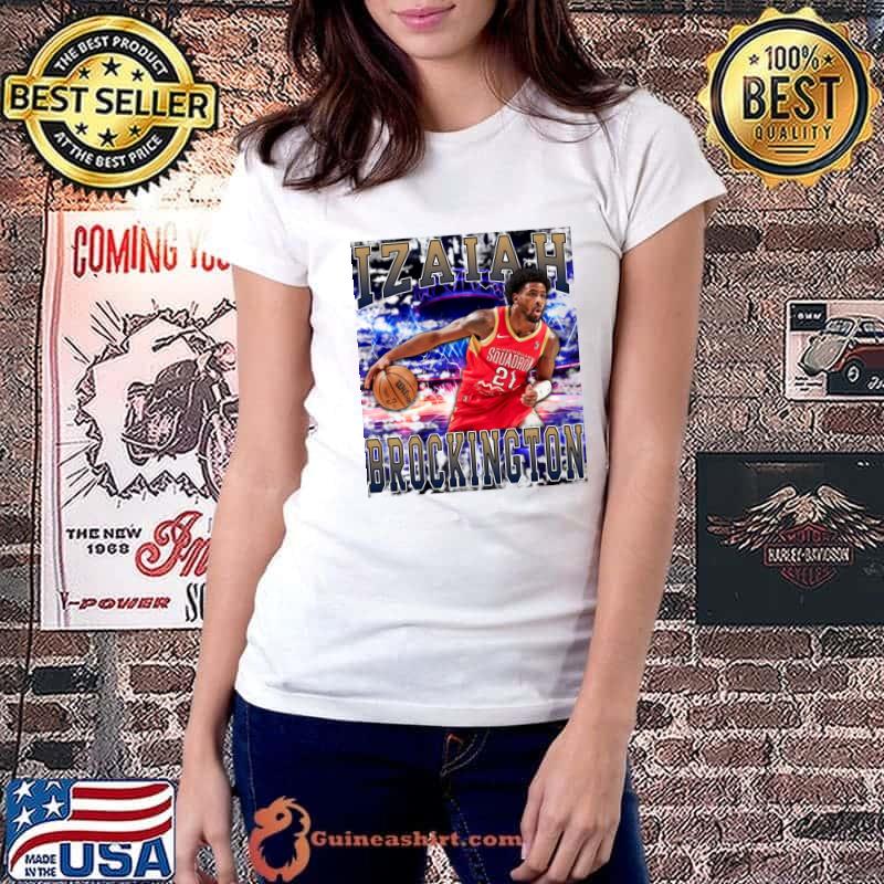 Izaiah Brockington American professional basketball player for the New Orleans Pelicans T-Shirt