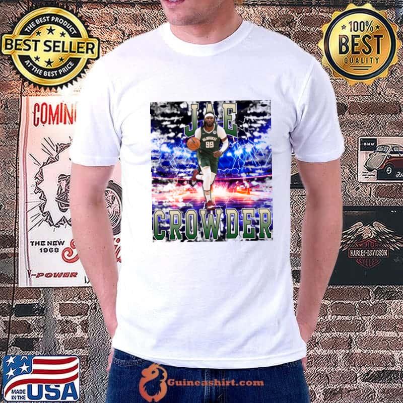 Jae Crowder American professional basketball player for the Milwaukee Bucks T-Shirt