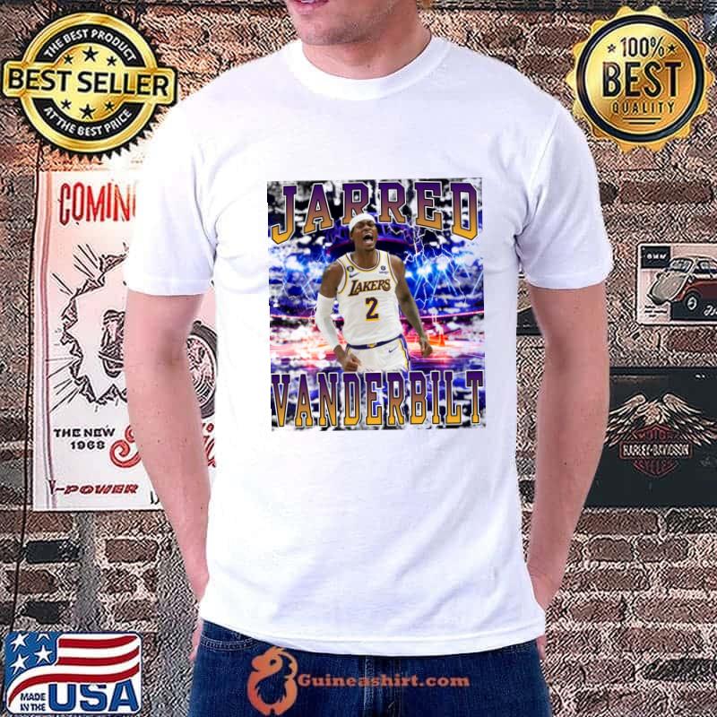 Jarred Vanderbilt American professional basketball player for the Los Angeles Lakers T-Shirt