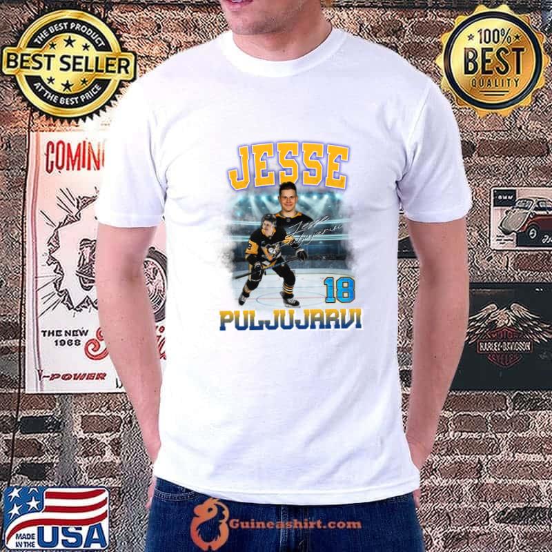 Jesse Puljujarvi Finnish professional ice hockey player for the Pittsburgh Penguins T-Shirt Unisex