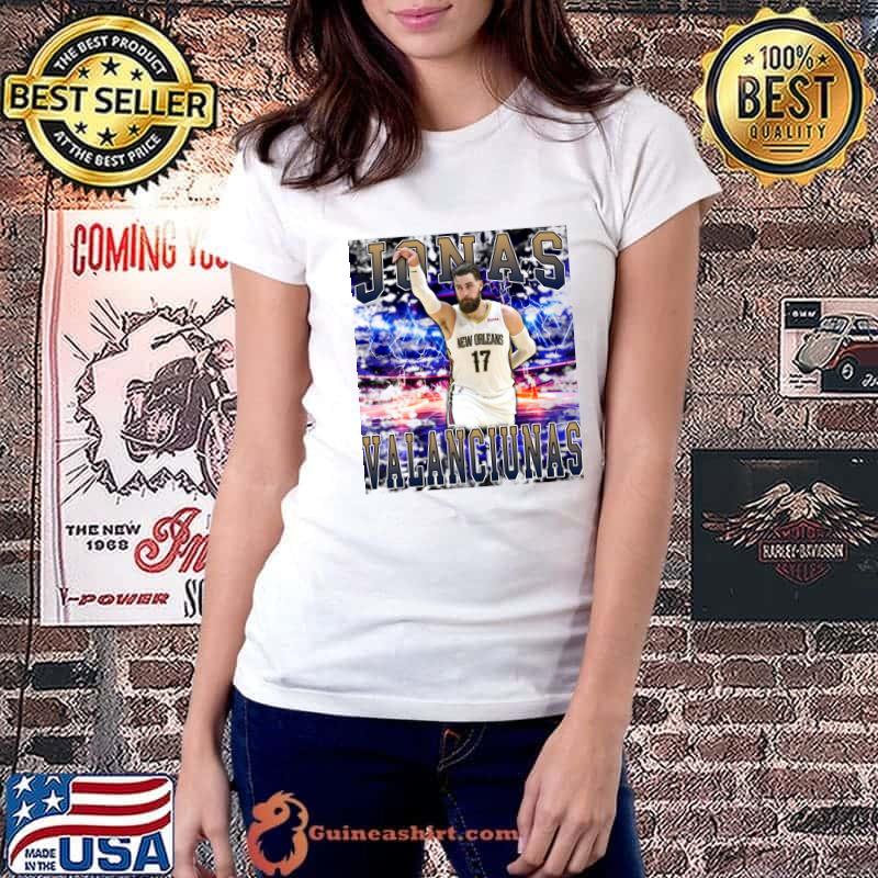 Jonas Valanciunas Lithuanian professional basketball player for the New Orleans Pelicans T-Shirt