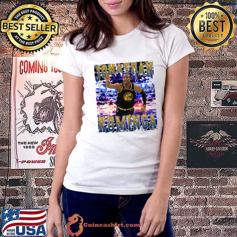 Jonathan Kuminga Congolese professional basketball player for the Golden State Warriors T-Shirt Ladiestee