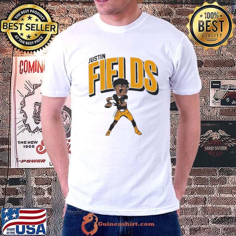 Justin Fields Pittsburgh Caricature Football Player Shirt
