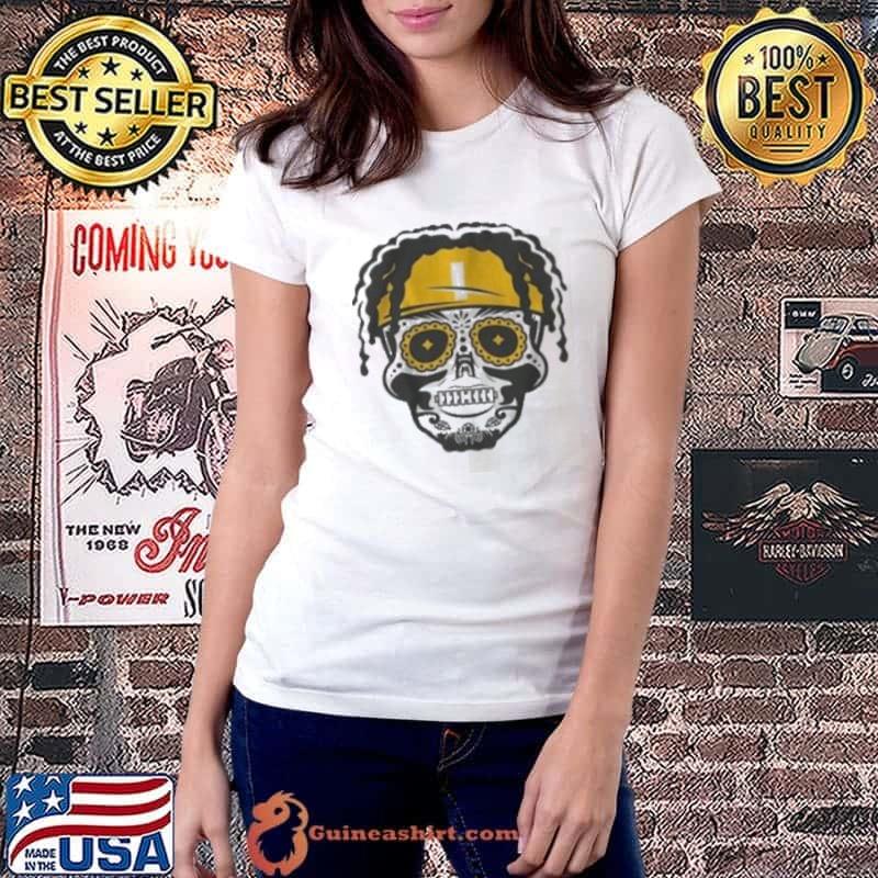 Justin Fields Pittsburgh Sugar Skull Shirt