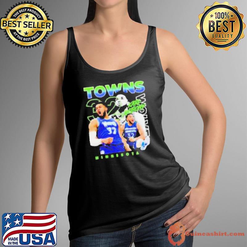 Karl Anthony 32 Towns Minnesota Basketball Player s Tank Top