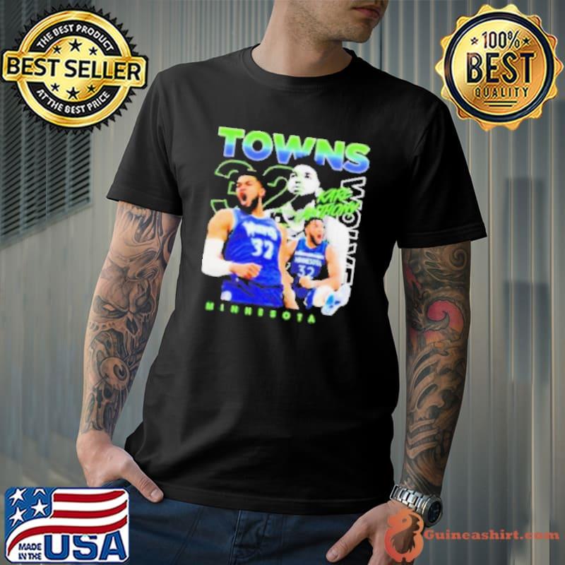 Karl Anthony 32 Towns Minnesota Basketball Player shirt