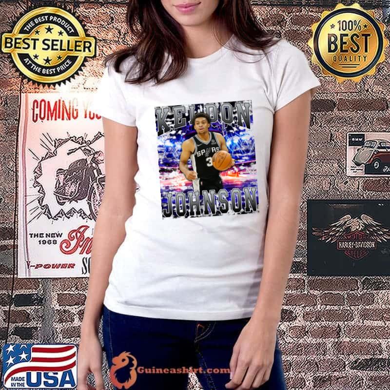 Keldon Johnson American professional basketball player for the San Antonio Spurs T-Shirt