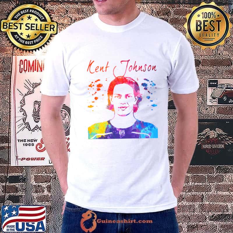 Kent Johnson Canadian professional ice hockey forward currently Columbus Blue Jackets T-Shirt Unisex