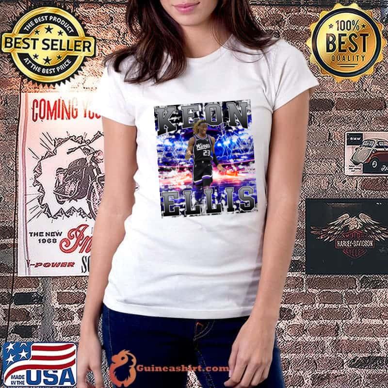 Keon Ellis American professional basketball player for the Sacramento Kings T-Shirt Ladiestee