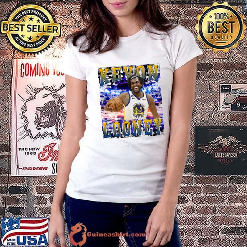 Kevon Looney American professional basketball player for the Golden State Warriors T-Shirt Ladiestee