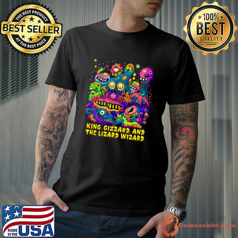 King Gizzard & the Lizard Wizard Dynamic Discography T-Shirt