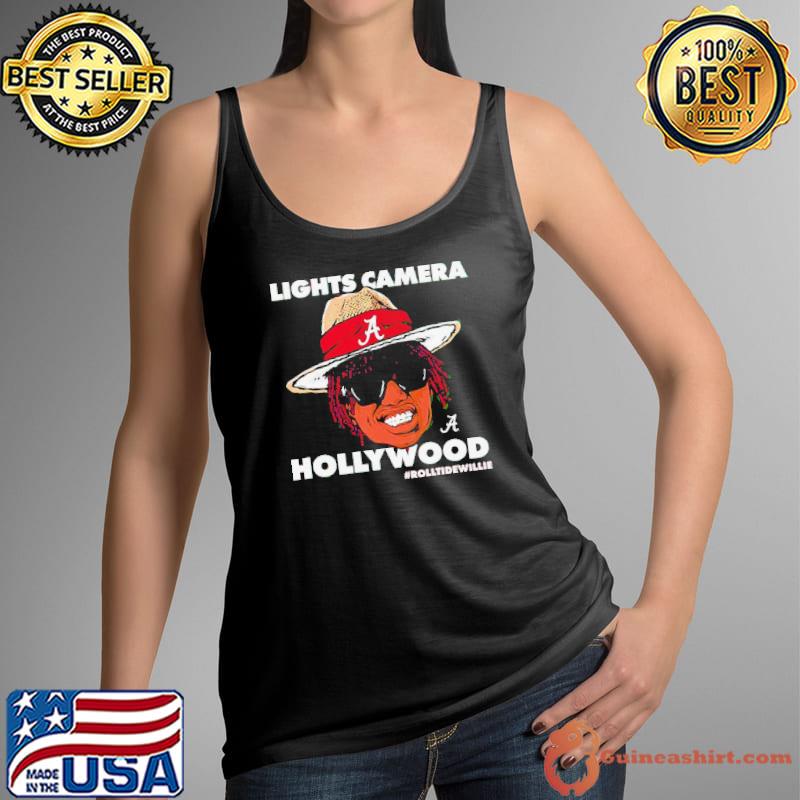 Light camera Hollywood Roll Tide Willie shirt