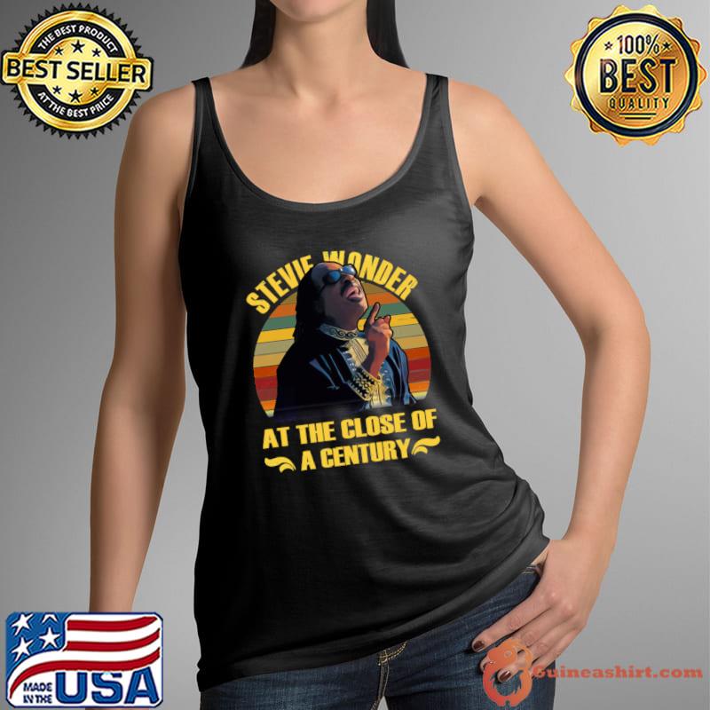 Living for Stevie Wonder At The Close Of A Century Vintage Sunset Harmonica Solos T-Shirt Tank Top