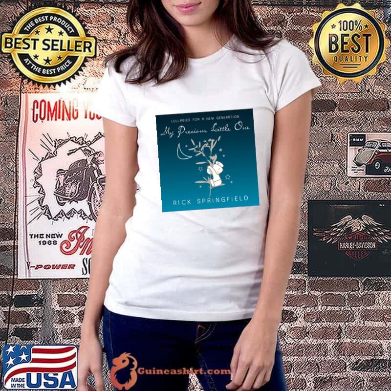 Lullabies For A New Generation My Precious Little One Rick Springfield Album Cover T-Shirt Ladiestee
